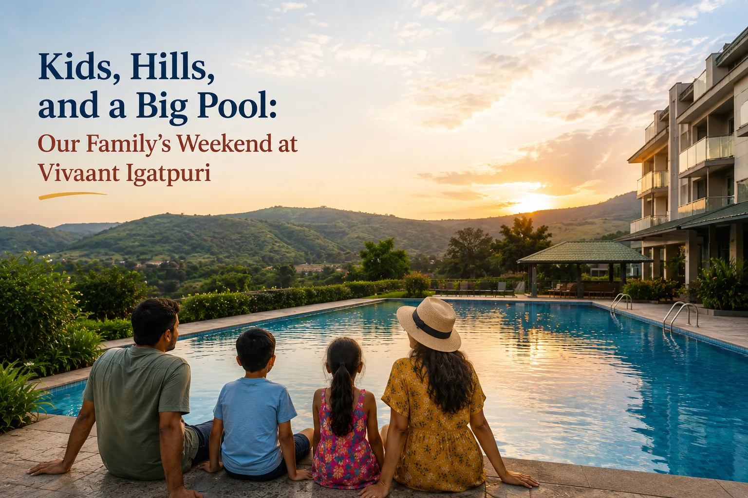Kids, Hills, and a Big Pool: Our Family's Weekend at Vivaant Igatpuri