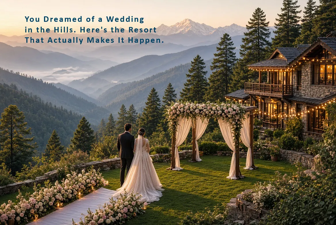 You Dreamed of a Wedding in the Hills. Here's the Resort That Actually Makes It Happen.
